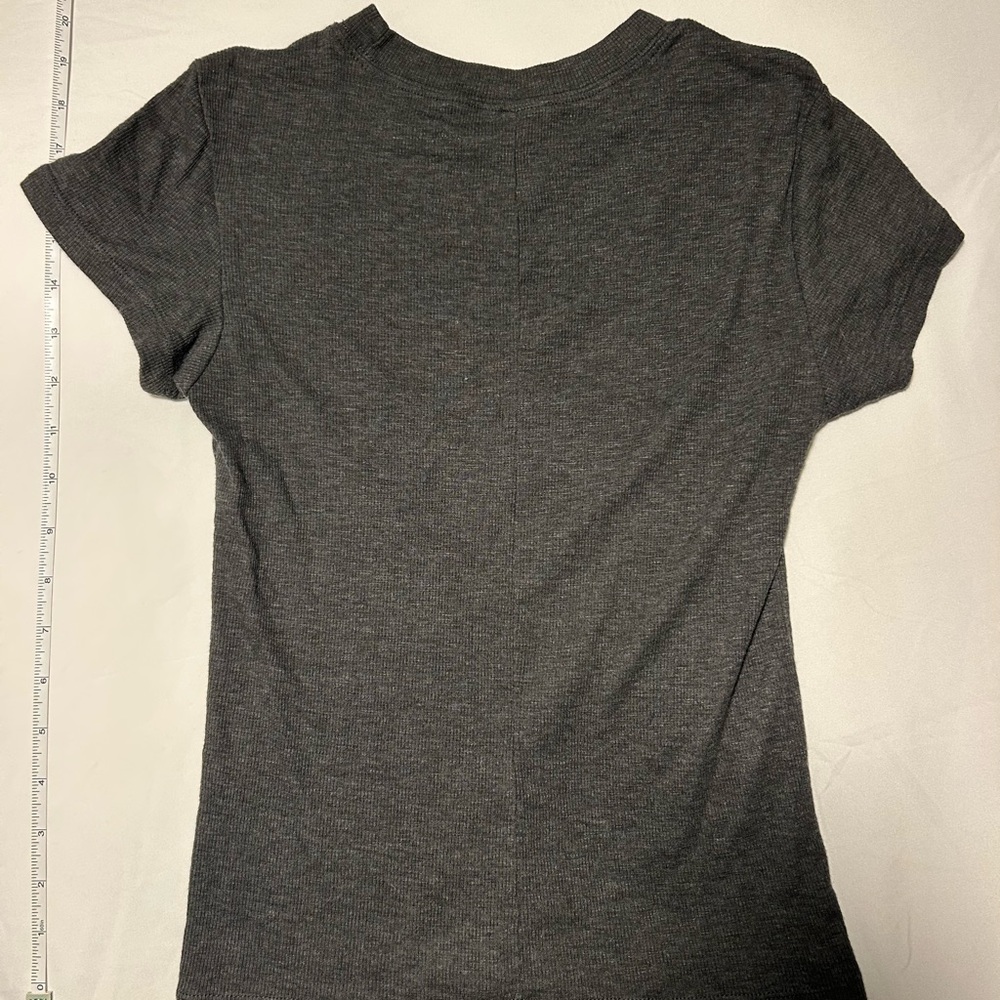 Natural Life Charcoal tee with Colorful Graphic - Picture 2 of 3